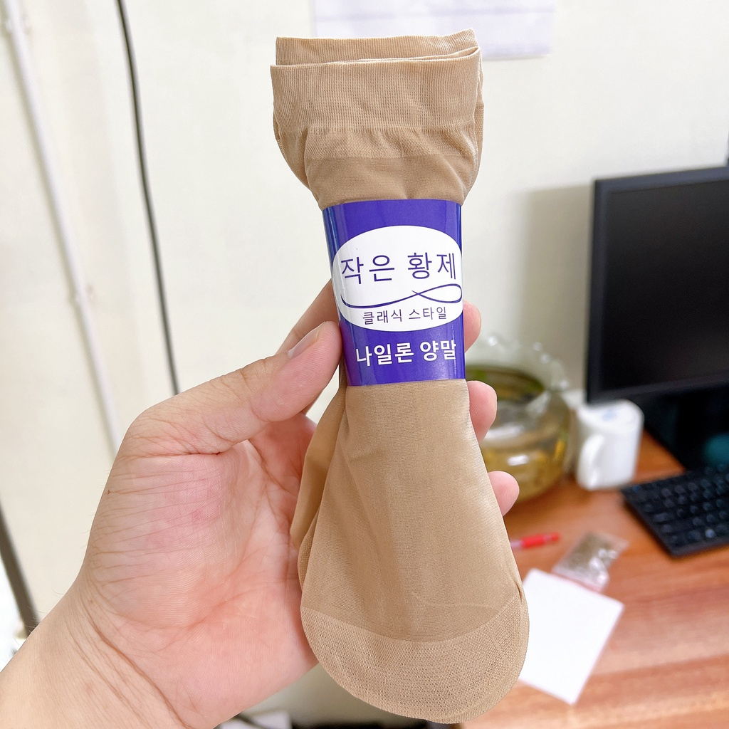 Combo 10 đôi tất da chân Hàn Quốc