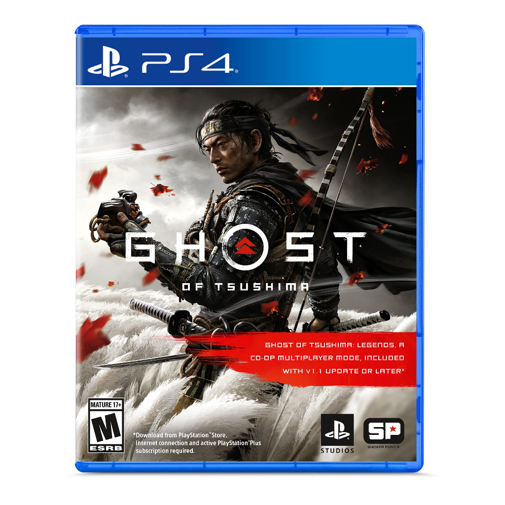 Đĩa Game Ps4: Ghost Of Tsushima