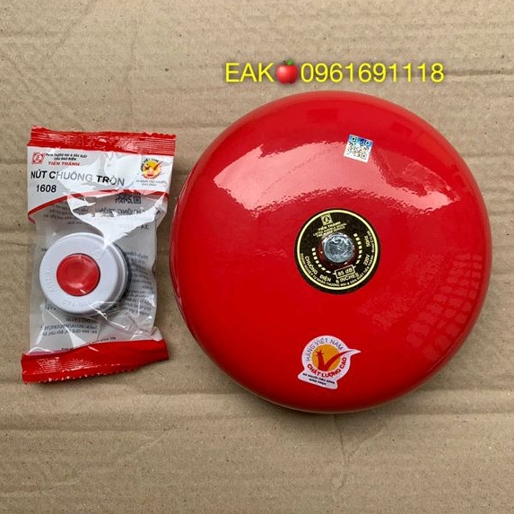 EAK - Chuông Tiến Thành 6 inch 220V - chuông báo động - chuông báo cháy
