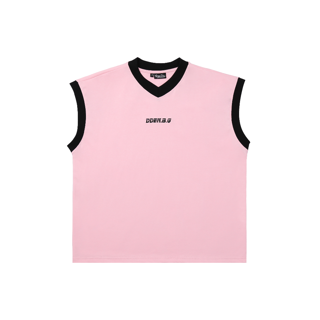 Áo TankTop Form Boxy Đen Studio Cotton Premium