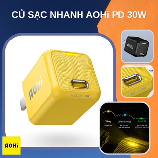 Củ sạc nhanh 30w aohi sạc nhanh pd/pps…