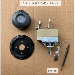 EM118 - Rơ le chỉnh nhiệt 110 - 200 - 300 độ