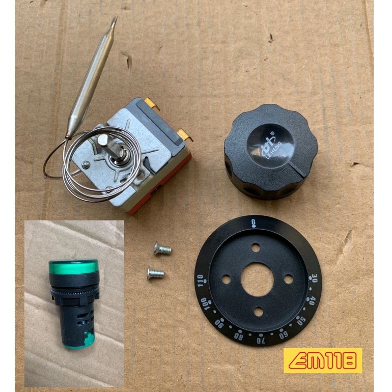 EM118 - Rơ le chỉnh nhiệt 110 - 200 - 300 độ