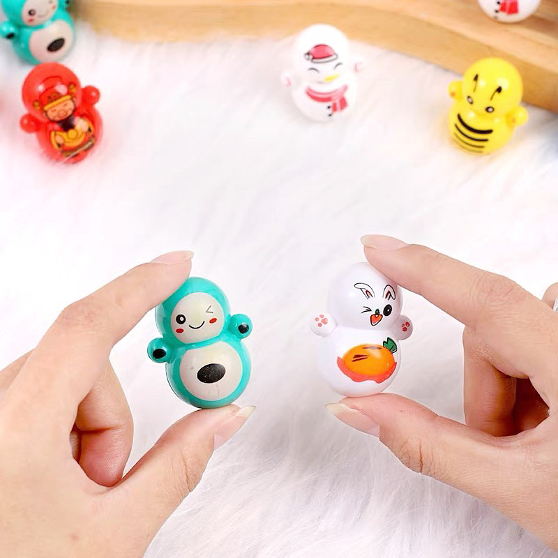 Lật Đật mini Dễ Thương Siêu Đáng Yêu Đồ Chơi Cho Bé.