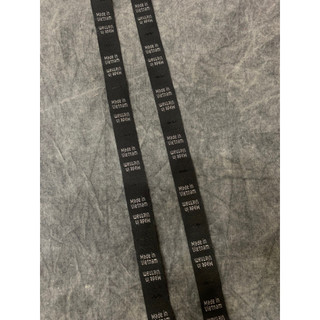100 cái Mác Size May quần áo trẻ em, ng lớn từ 1 đến 16, SML trắng và đen