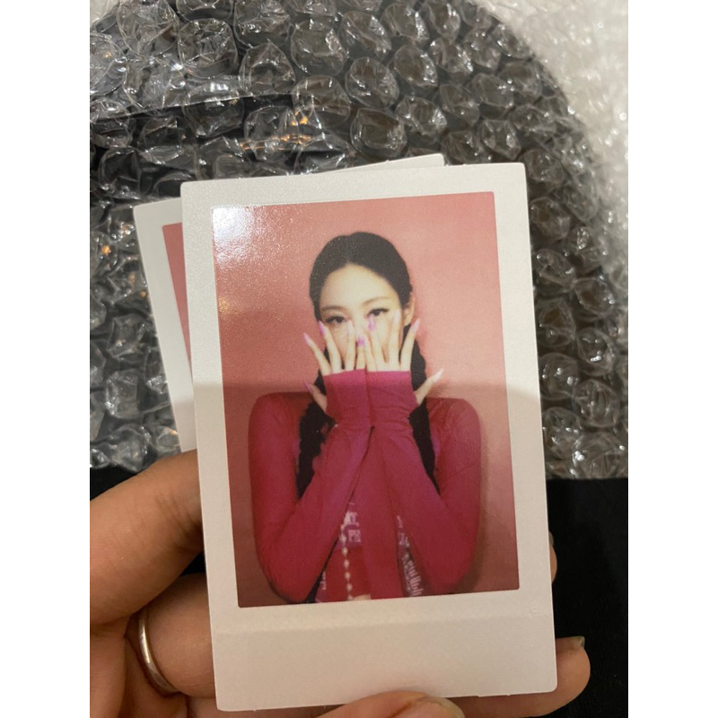 Card off Blackpink album Bornpink ver pink