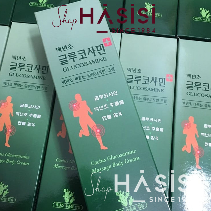 Dầu Lạnh Xoa Bóp GLUCOSAMINE - Cactus Glucosamine Masage Body Cream 150ml