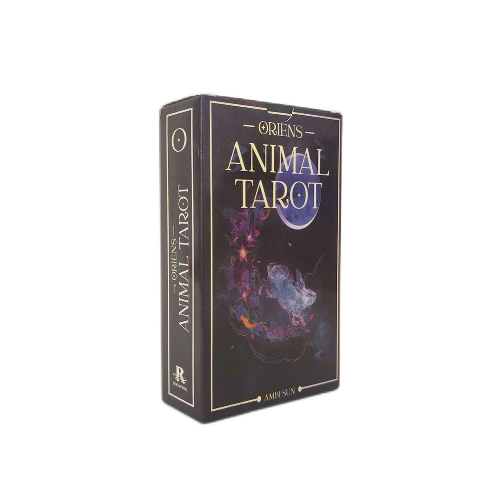 Bộ bài Oriens Animal Tarot 78 lá bài 7x12 Cm tặng đá thanh tẩy S170
