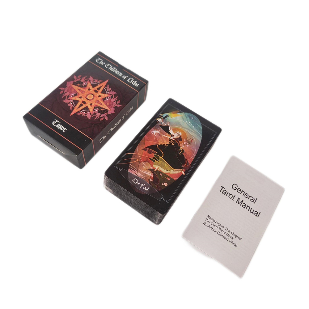 Bộ bài Children of Litha Tarot 78 lá 7x12 Cm tặng đá thanh tẩy S171
