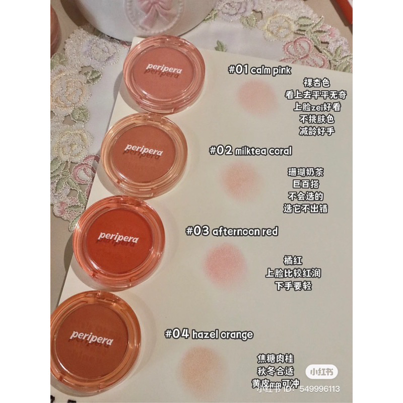 PHẤN MÁ HỒNG PERIPERA PURE BLUSHED SUNSHINE CHEEK