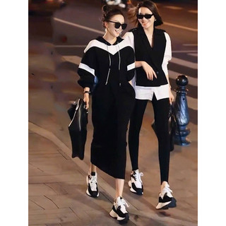 ĐẦM THUN NÓN PHỐI MÀU  CAO CẤP