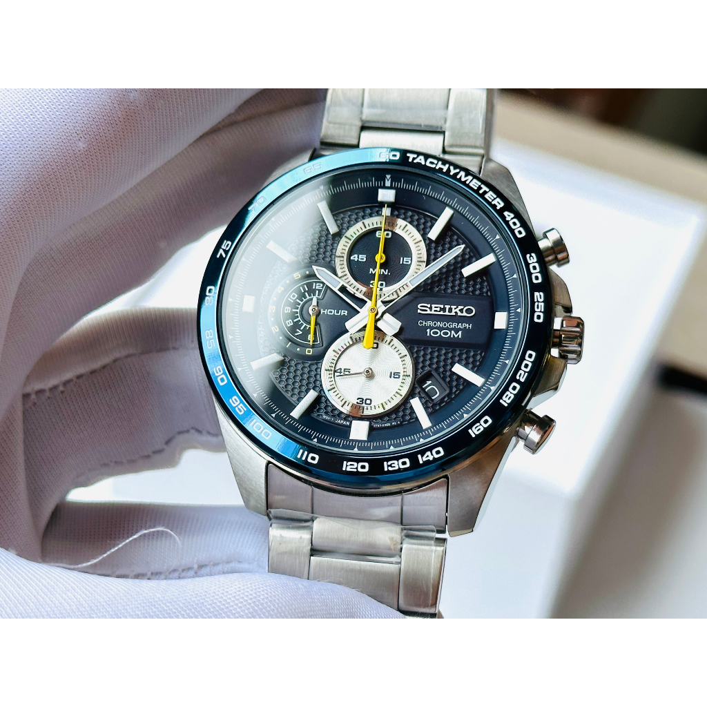 Đồng hồ nam dây thép Seiko Chronograph Neo SSB259P1