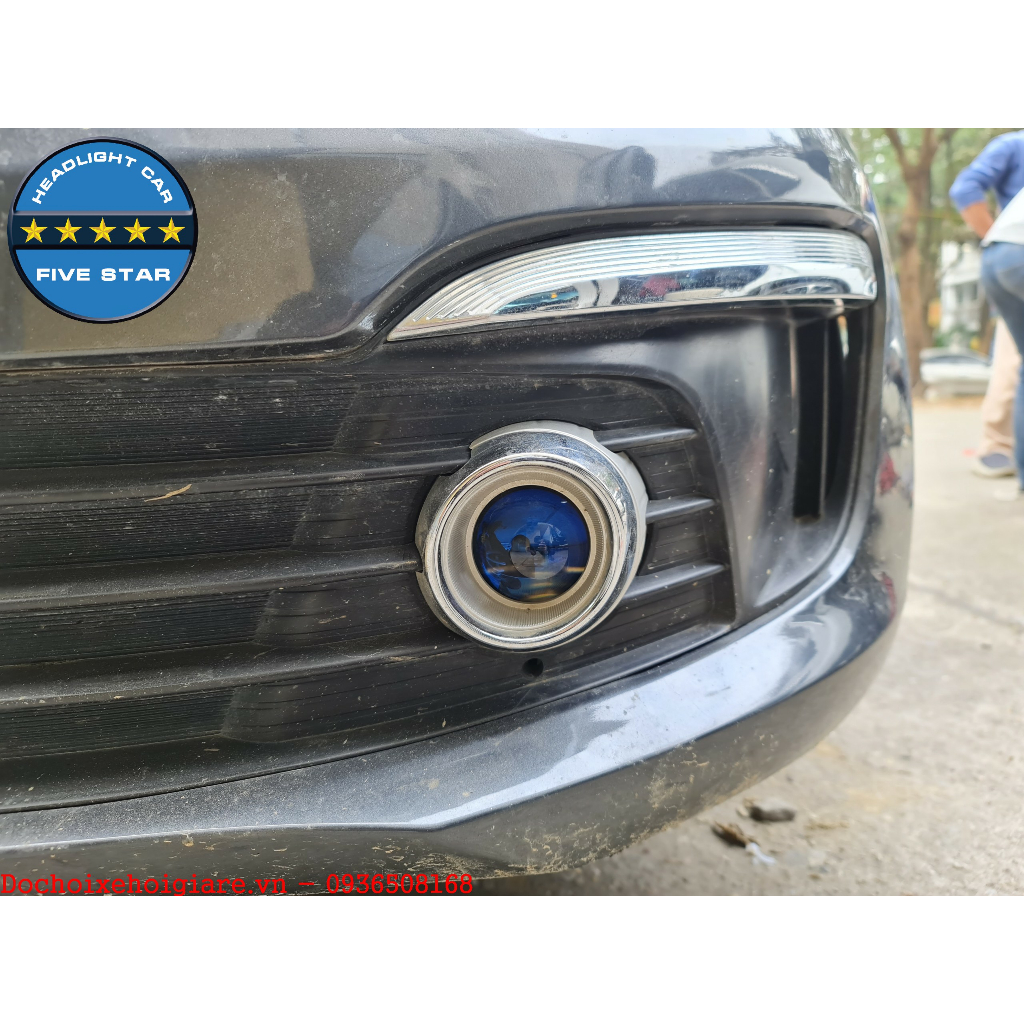 Đèn Bi Gầm Led Kia Rio 2015-2023. Five Star 2.0 inch, 55w siêu sáng, 2 chế độ cốt pha. Bao dùng thử 30 ngày