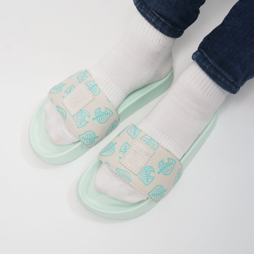 Dép quai ngang PM SUEDE AC CÁ TÍNH NAM NỮ