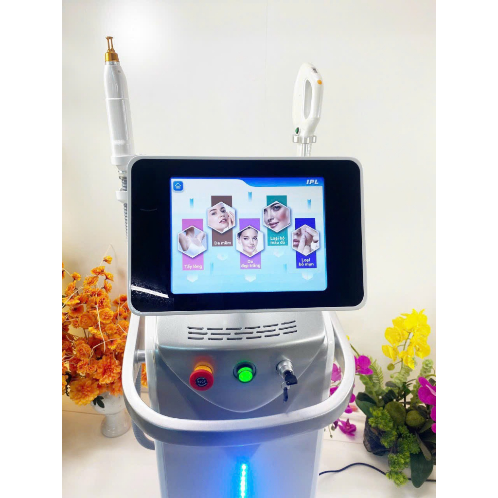 Máy Triệt Lông Laser Korea F-814 2in1