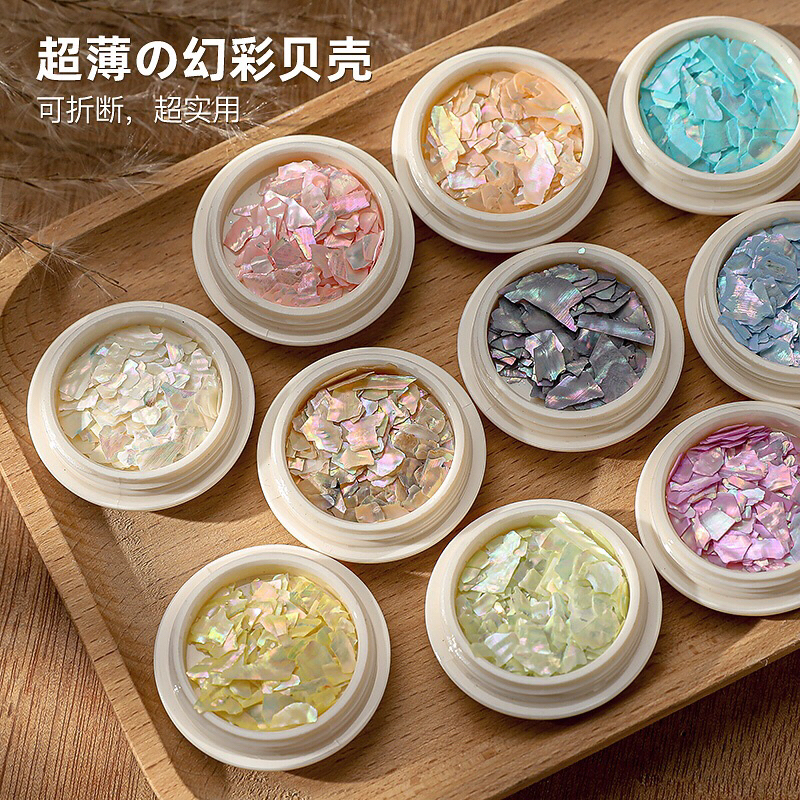 Xà cừ ánh trai trang trí móng tay, phụ kiện nail giá rẻ