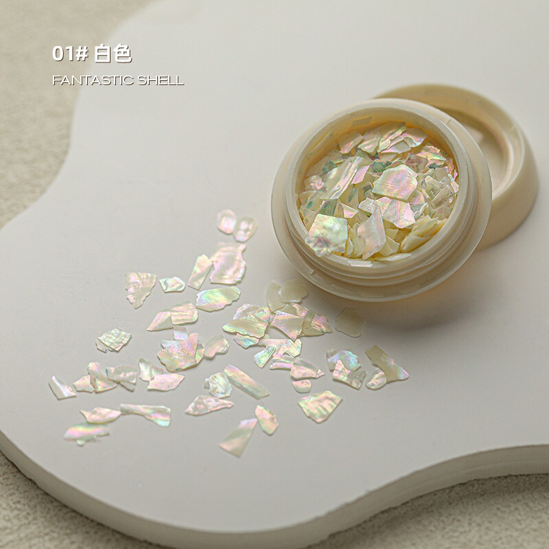 Xà cừ ánh trai trang trí móng tay, phụ kiện nail giá rẻ