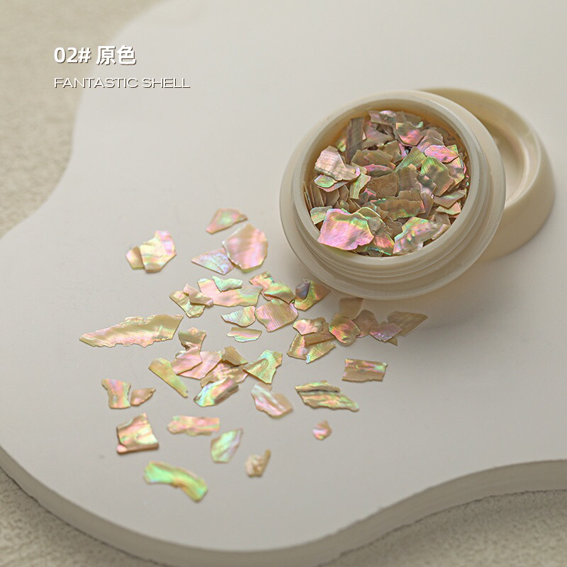 Xà cừ ánh trai trang trí móng tay, phụ kiện nail giá rẻ
