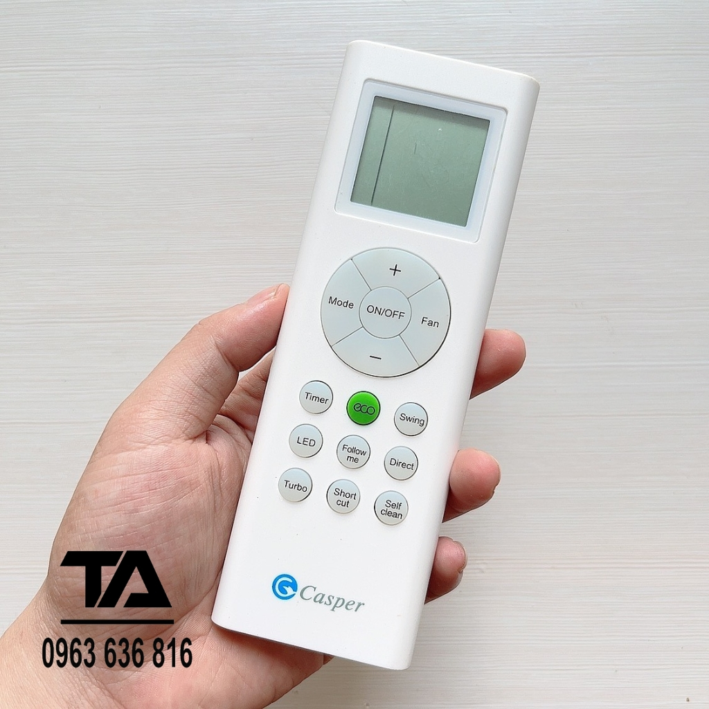 Điều khiển điều hòa Casper┃Remote máy lạnh Casper