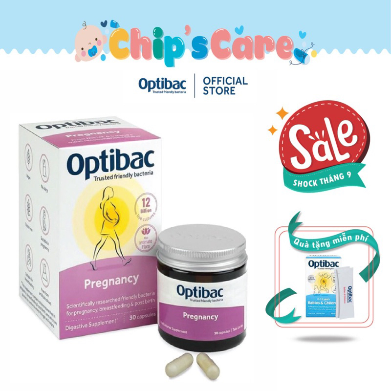 Optibac For pregnancy cho mẹ bầu bú 