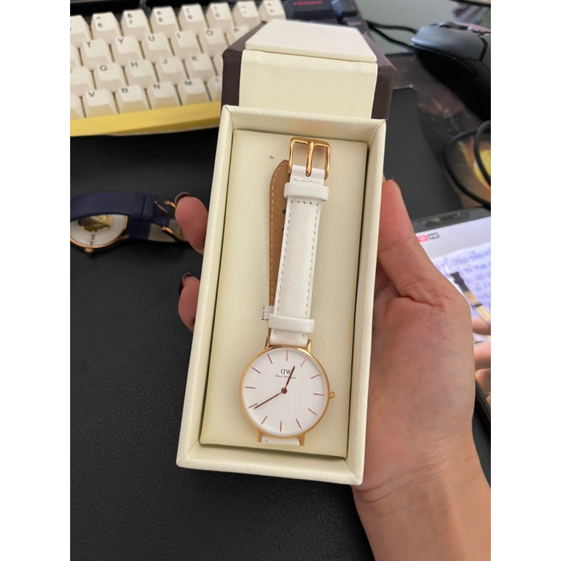 Đồng hồ DW trắng nữ
