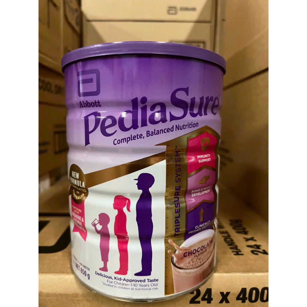 Sữa Pediasure Úc dạng bột 850gr vị Socola