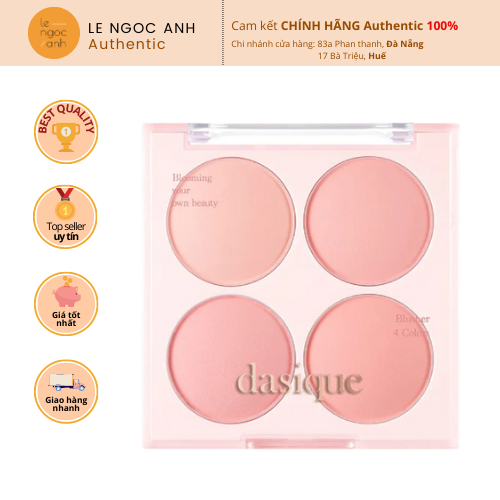 Má Hồng Dasique Blending Mood Cheek 4 ô
