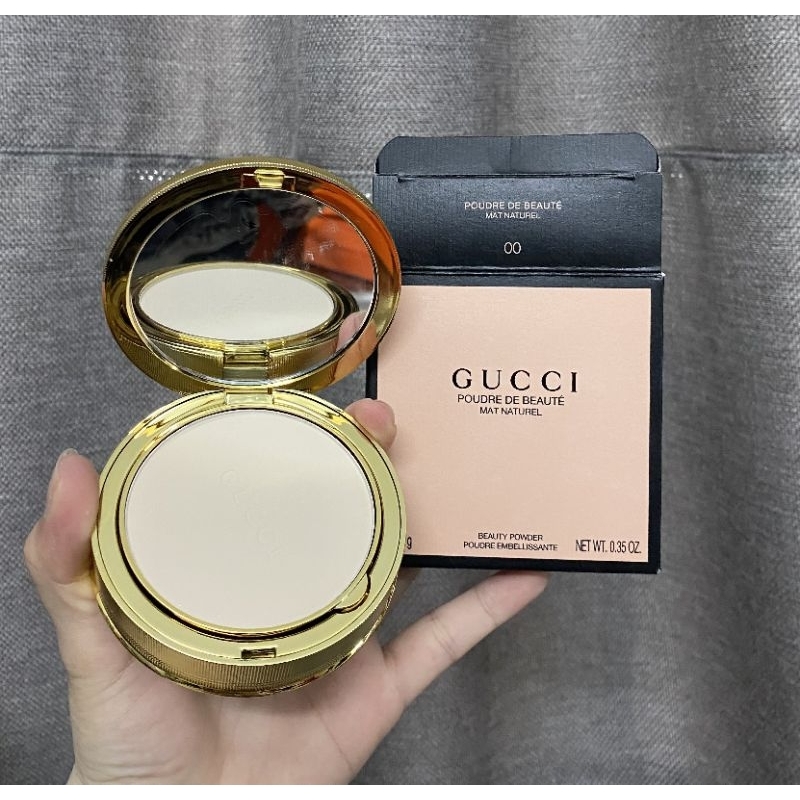 Phấn Guci Beauté Mat Naturel Tone 00 sáng sân bay,về lô mới date mới