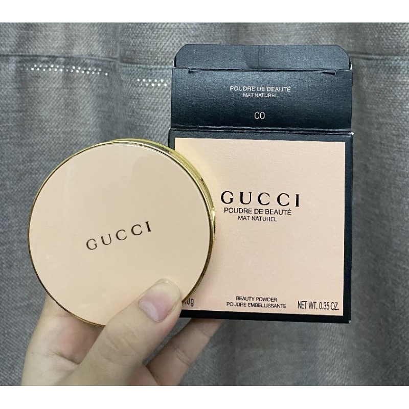 Phấn Guci Beauté Mat Naturel Tone 00 sáng sân bay,về lô mới date mới