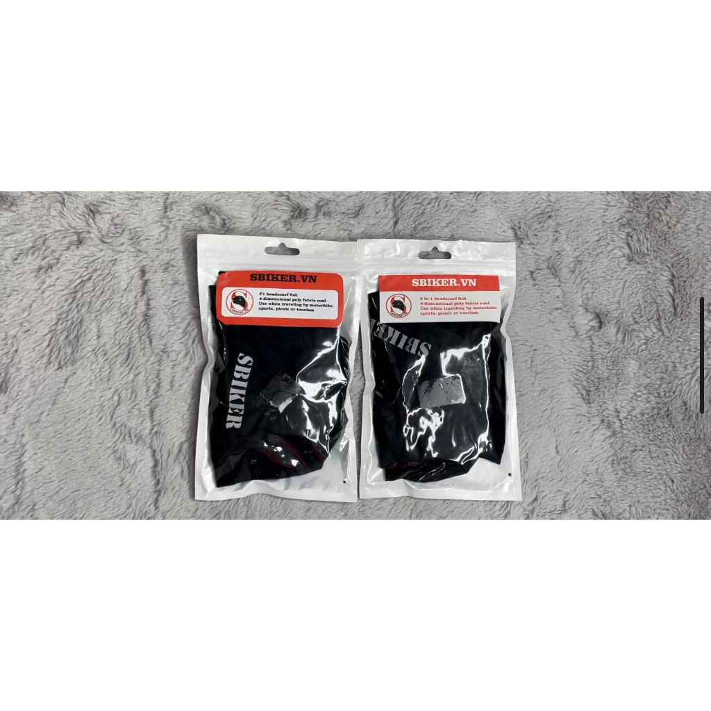 Khăn ninja trùm đầu SBIKER - Trơn - Lỗ Thông Hơi