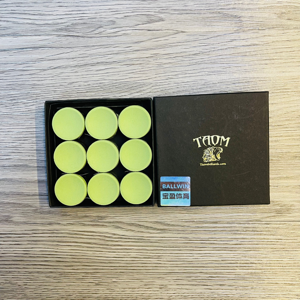 Lơ bi-a bida TAOM V10 Chalk [ Xanh Lá Đậm ]