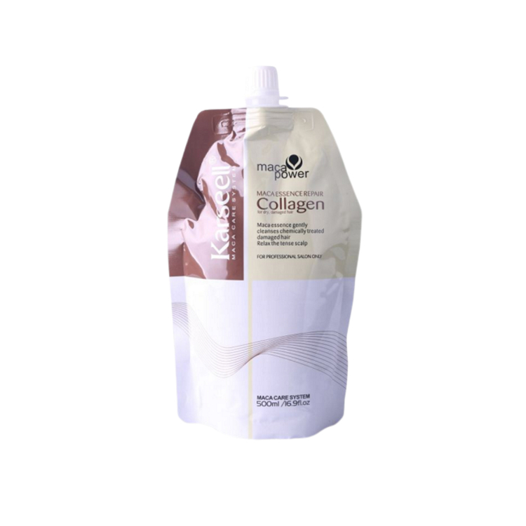 Kem Ủ Tóc Maca Power Collagen Phục Hồi Hư Tổn Hấp Thẳng Mượt Karseell 500ml