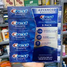Kem đánh răng date 10/2025 Crest 3D White  - EDS Hàng Mỹ-Kem Đánh Răng Crest 3D White Toothpaste 147g