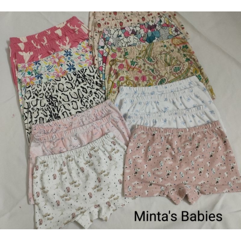 Quần chip đùi bé gái cotton Art kháng khuẩn 10-35kg