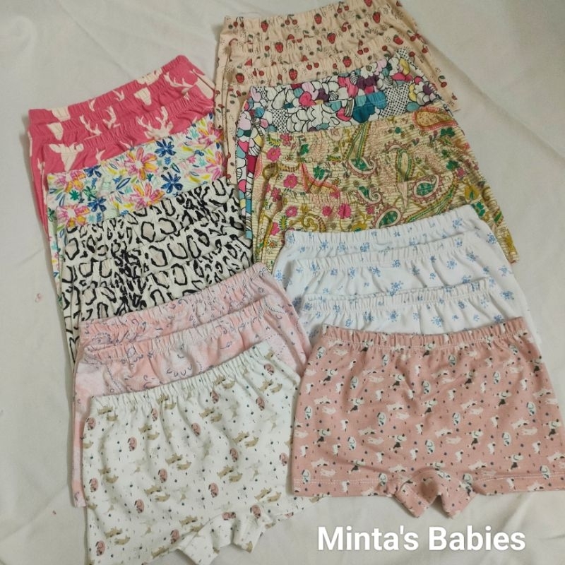 Quần chip đùi bé gái cotton Art kháng khuẩn 10-35kg