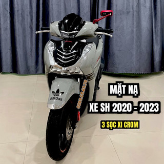 Mặt Nạ SH 2024 3 Sọc - Motorart, Dùng Chung Xe SH SH 125i, 150i, 160i Đời 2020 - 2023, Loại Thay Thế  - Hàng Loại 1