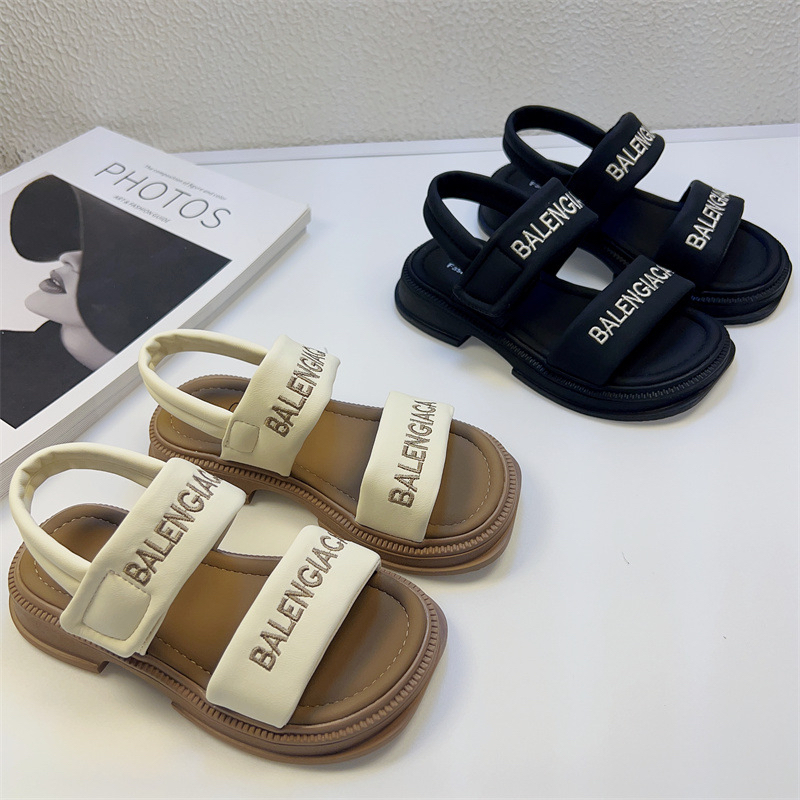 ￼Sandal Bé Gái - Sandal Quảng Châu cao cấp cho bé gái đi học mã mới SA23125