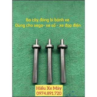 Cây đóng bi bánh vào, đóng bạc đạn 6201, 6300,6301 moay ơ xe máy
