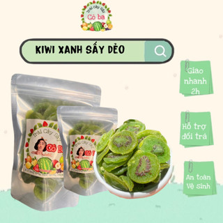 Mứt kiwi sấy dẻo 1kg shop trái cây sấy cô ba