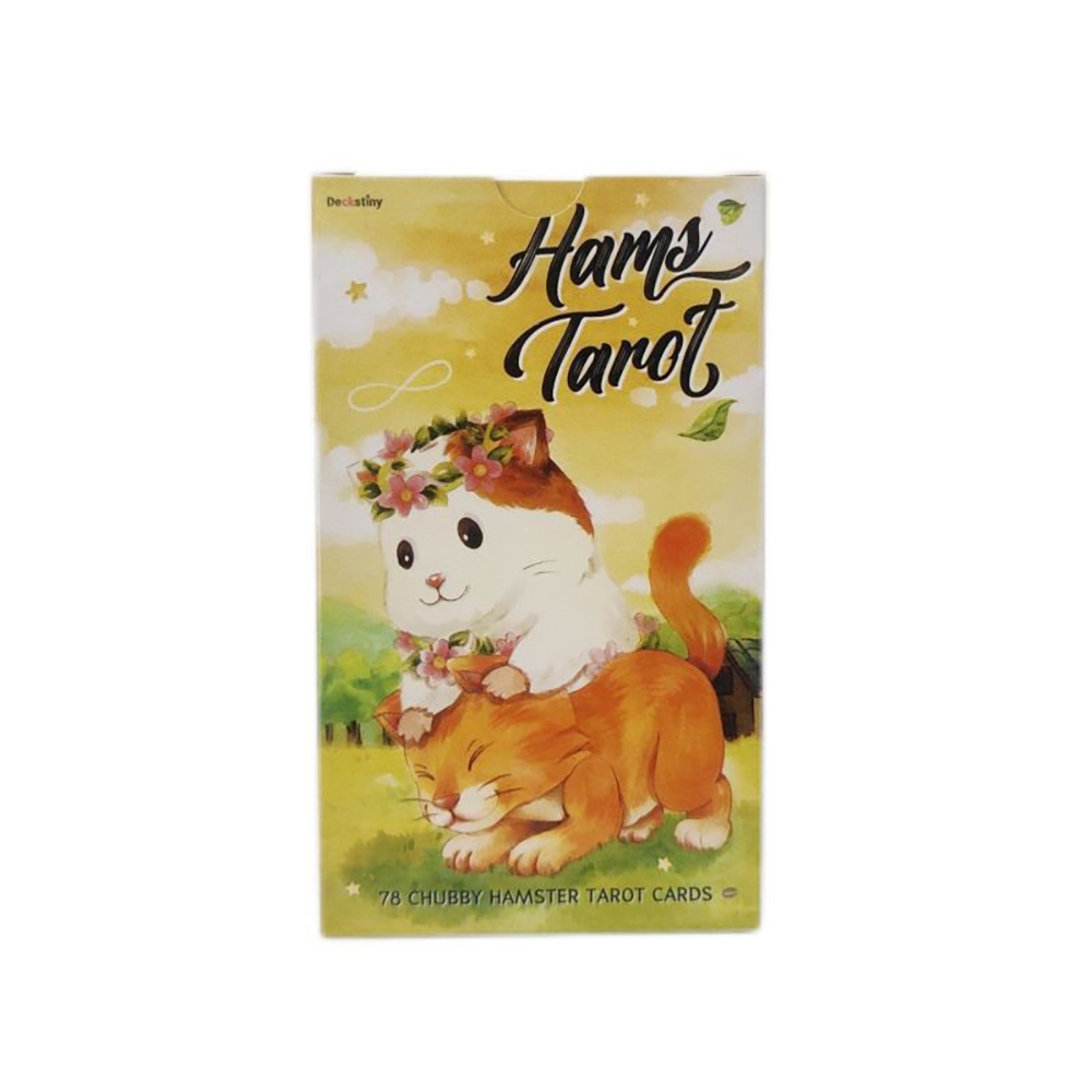 Bộ bài Hams Tarot 78 lá bài 7x12 Cm tặng đá thanh tẩy S174