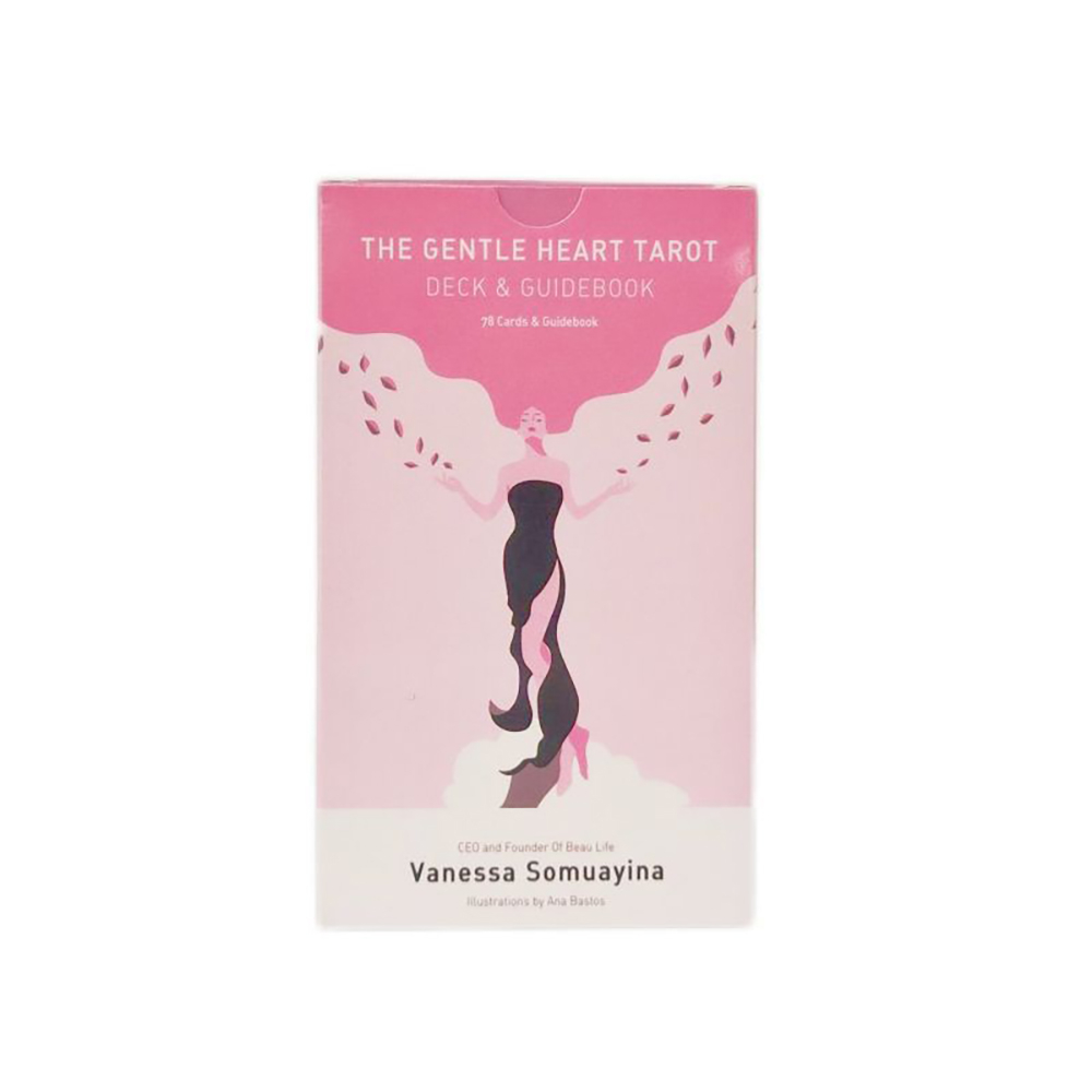 Bộ bài Gentle Heart Tarot 78 lá bài 7x12 Cm tặng đá thanh tẩy S175