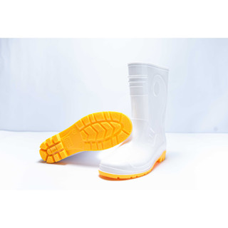 [U26] Ủng cổ thấp PVC Hoa San bảo hộ lao động, chịu nước, chống trơn trượt, va đập - Đồ bảo hộ lao động cao cấp