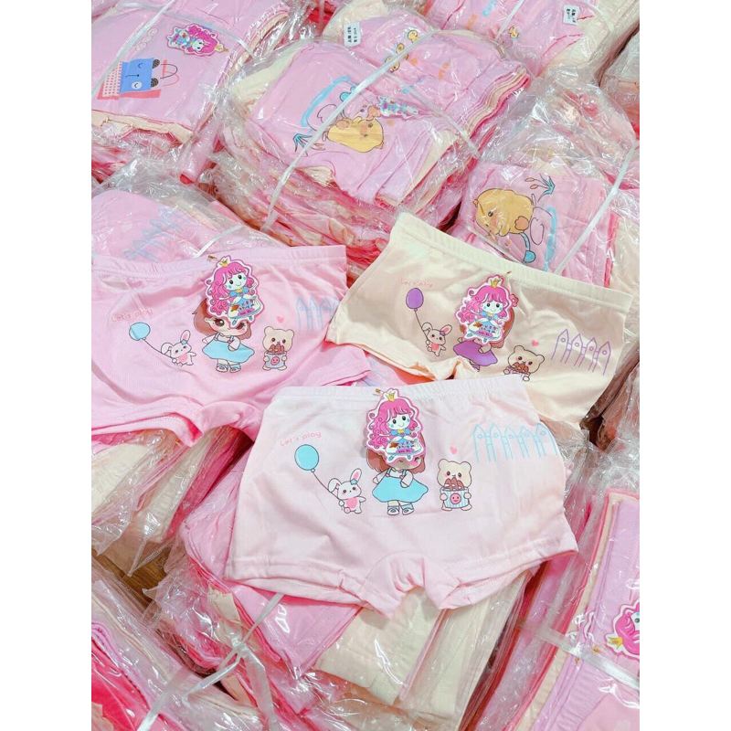 Set 10 Quần chip bé gái cottong cao cấp