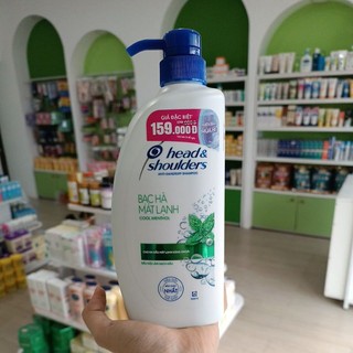 Dầu gội head and shoulders 625ml