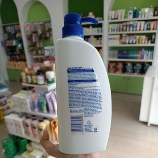 dầu gội head and shoulders 625ml