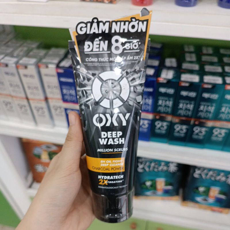 Sữa rửa mặt Oxy deep wash 100g