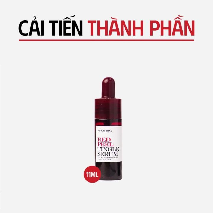 Serum red peel tingle 11ml mẫu mới