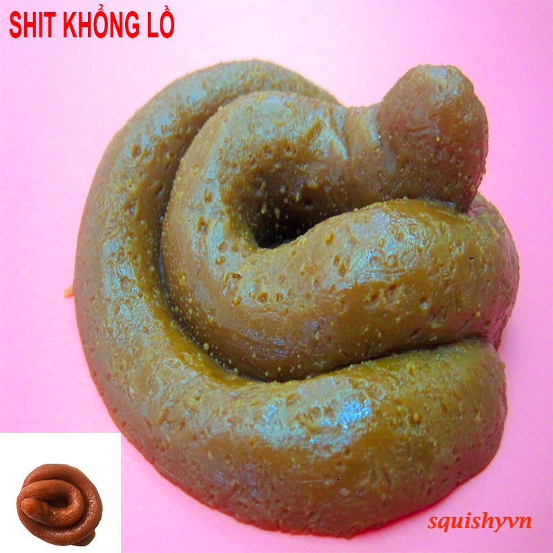 BÃI SHIT KHỔNG LỒ 1 Cục Shit Cứng Mềm Nhỏ Mô Phỏng Bãi Phân Giống Thật Dùng Để Troll Chêu Đùa Bạn Bè squishy