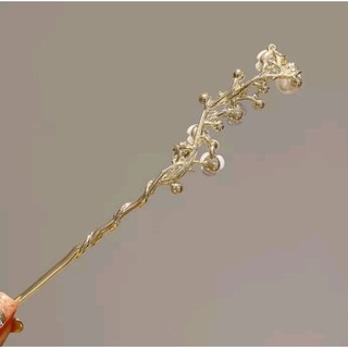 Trâm Cài Tóc Đính Hoa Trắng