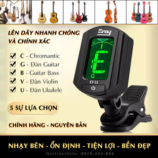 Máy Lên Dây Đàn Guitar - Ukulele - Bass - Violin - ET- 33{AP Music}